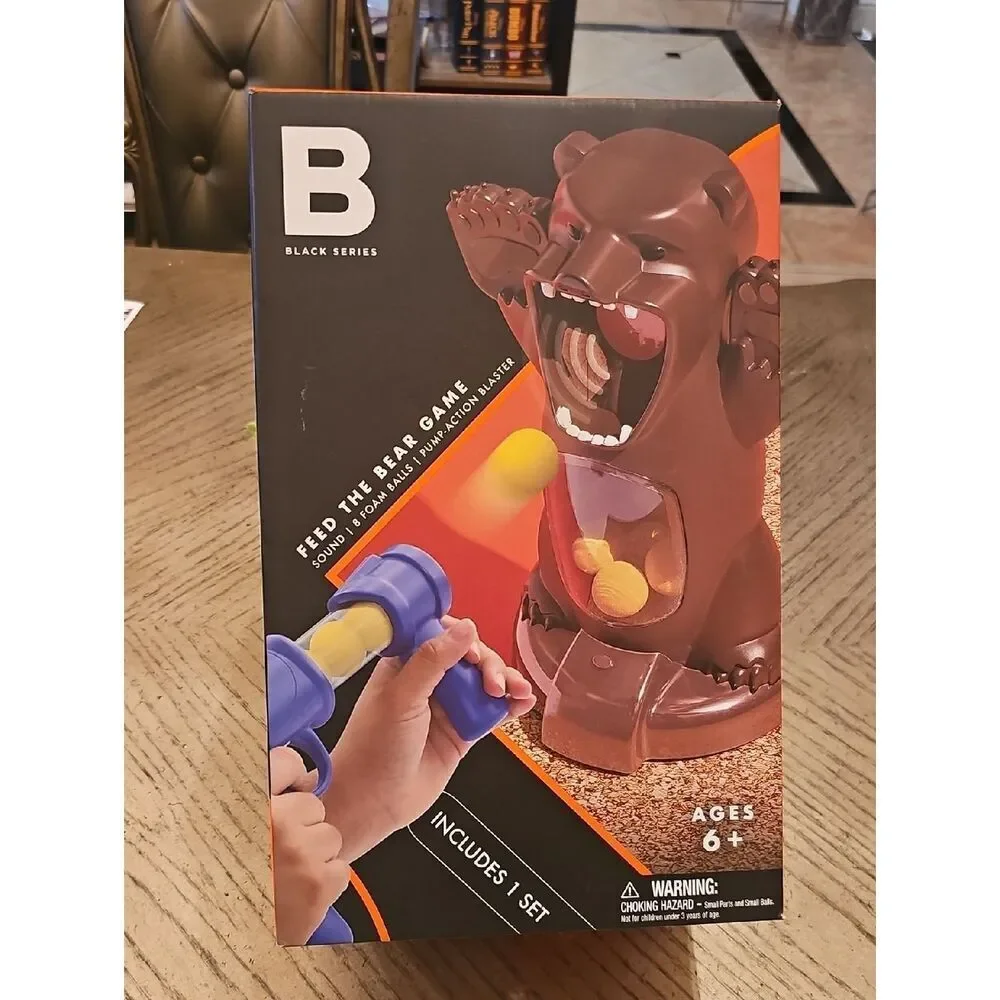 Feed The Bear Game Black Series NWT